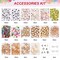 10800 Pieces Clay Beads for Friendship Bracelet Making Kit, 108 Colors Polymer Heishi Beads for Girls 8-12, Letter Beads for Jewelry Making Kit, for Preppy, Gifts, Crafts